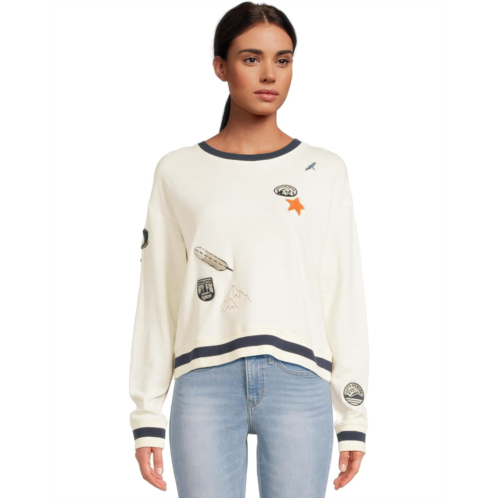 Womens Pendleton Graphic French Terry Pullover