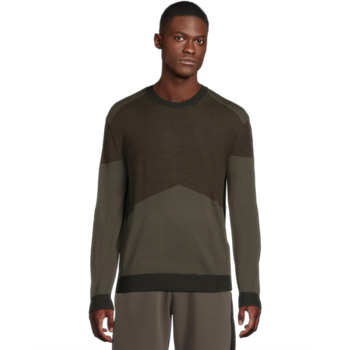 Mens Armani Exchange Wool Blend Pullover