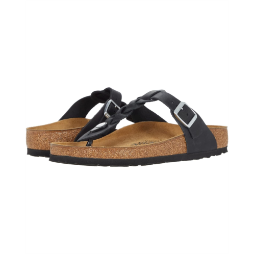 Womens Birkenstock Gizeh Braided - Oiled Leather