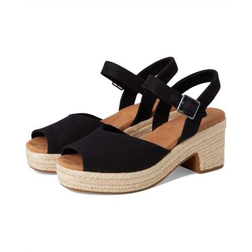 Womens TOMS Isla Peep Toe