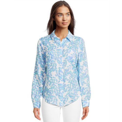 Womens Lilly Pulitzer Sea View Button-Down
