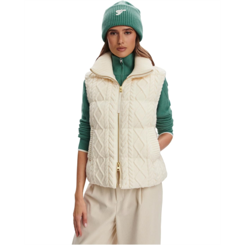 Womens Varley Irina Cable Knit Gilet