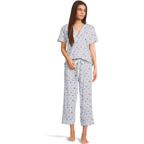 P.J. Salvage Womens PJ Salvage Whimsy Pajama Set