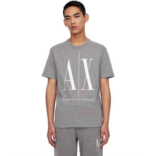 Mens Armani Exchange Icon Logo Printed Tee