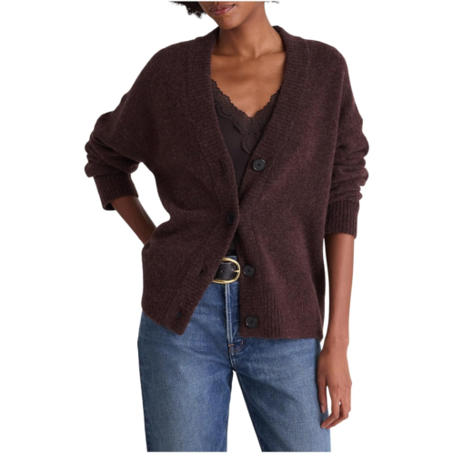 Womens Madewell Charm V-Neck Lauren Longer Cardigan