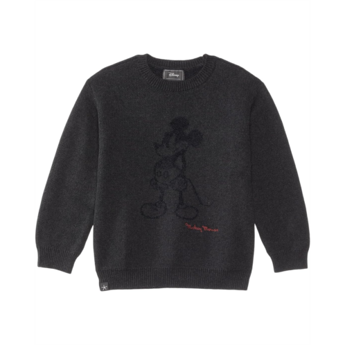 Barefoot Dreams Kids CozyChic Lite Cotton Toddler Disney Angry Mickey Pullover (Toddler)