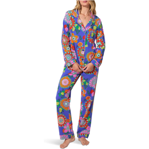 Bedhead PJs X Trina Turk Long Sleeve Classic Stretch Jersey Pj Set
