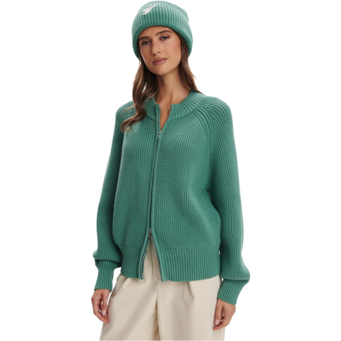 Womens Varley Milo Zip Through Knit Jacket