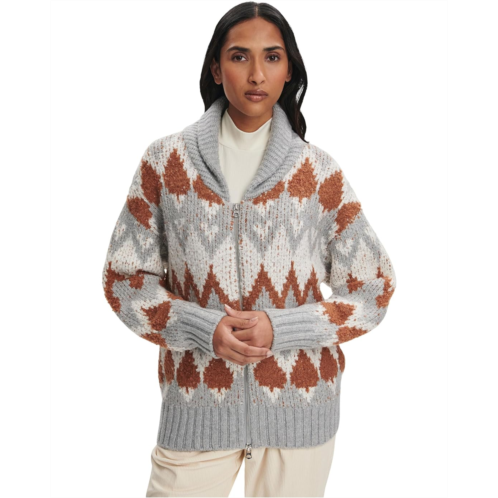 Womens Varley Brockley Jacquard Knit Jacket