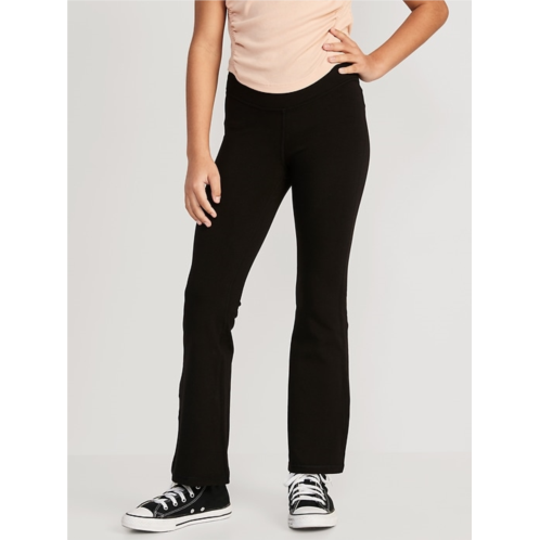 OldNavy High-Waisted PowerChill Crossover Flared Leggings for Girls