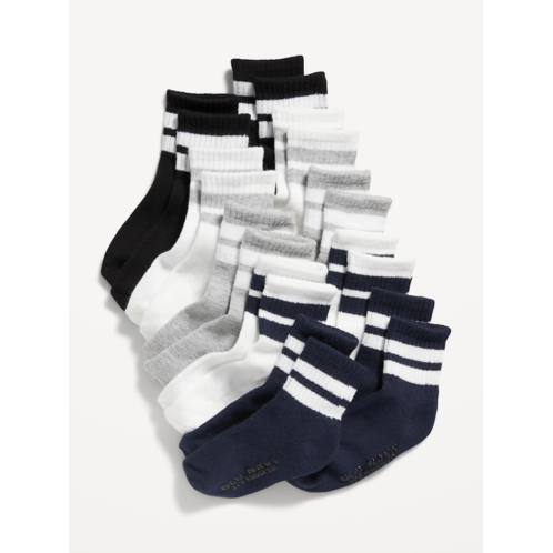 OldNavy Unisex Crew Socks 10-Pack for Toddler & Baby