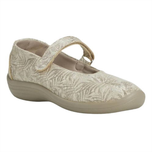 ARCOPEDICO womens estrela shoes in taupe palm