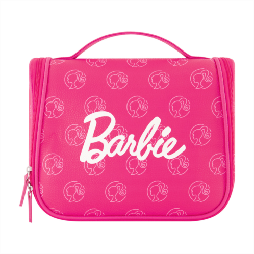 Mattel barbie cosmetic bag with all-over logo pattern