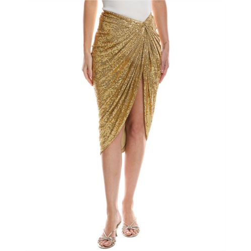 Michael Kors Collection embroidered pareo skirt