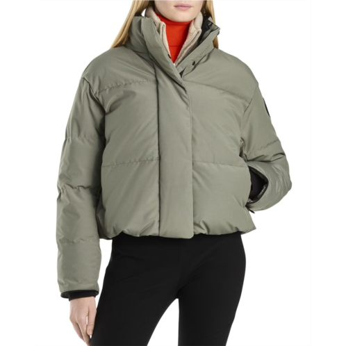 Canada Goose grandview cropped black label jacket