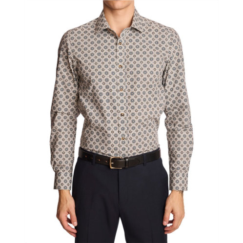Paisley & Gray samuel spread collar shirt
