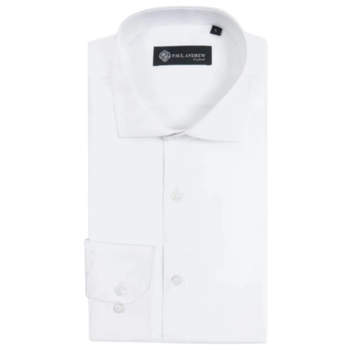 Paul Andrew classic dress shirt double cuff cutaway collar formal business office weddings