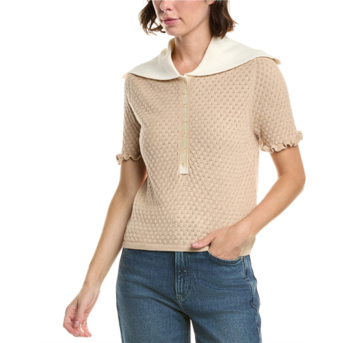 Design History cashmere-blend polo sweater