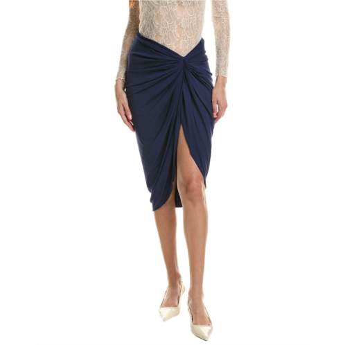 Michael Kors Collection jersey ruched skirt