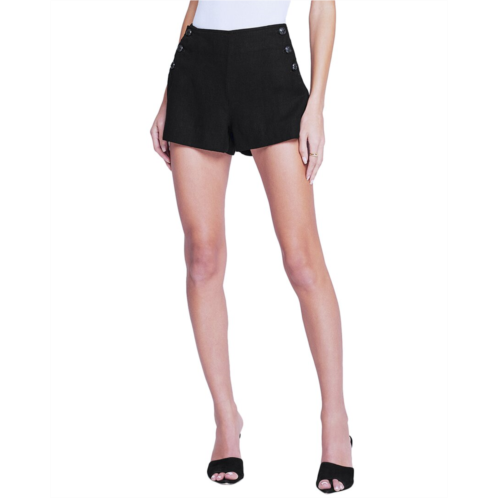 jude high-rise linen sailor short