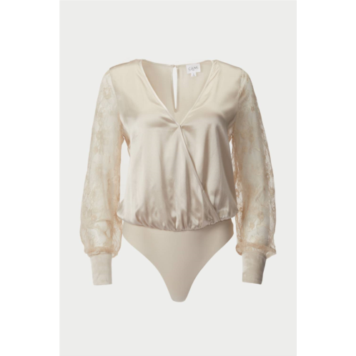 Cami NYC bette bodysuit in oat