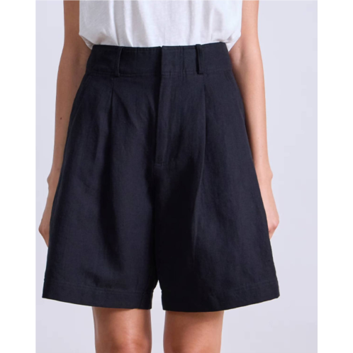 APIECE APART bari midi shorts in black