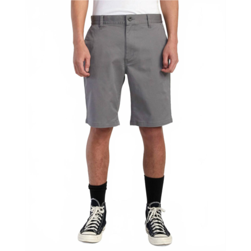 RVCA weekend stretch 20 chino short in smoke