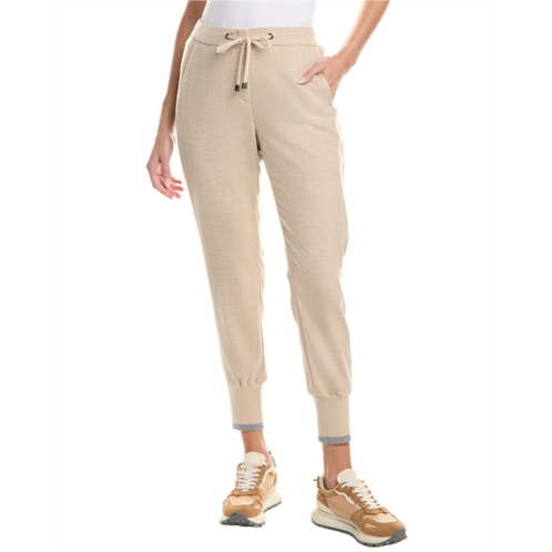 Peserico wool & cashmere-blend pant