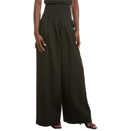 Oscar de la Renta silk-lined wool pant