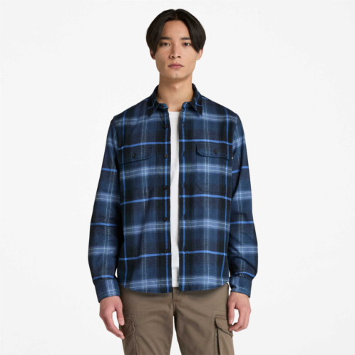 Timberland mens plaid overshirt