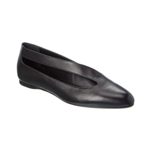 KHAITE diana leather ballet flat