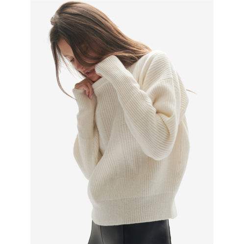 Holden w wool icon sweater - soft cream