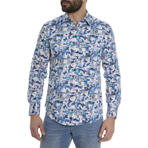 Robert Graham pavones woven shirt