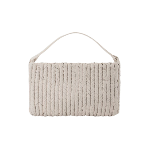 Nanushka the square bag in whte vegan leather