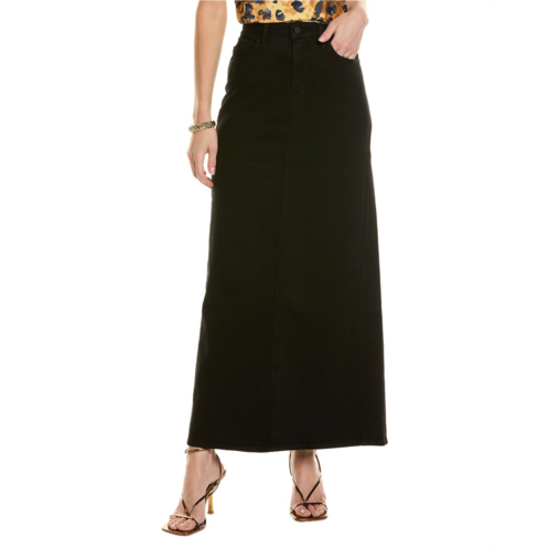 L miriam denim maxi skirt