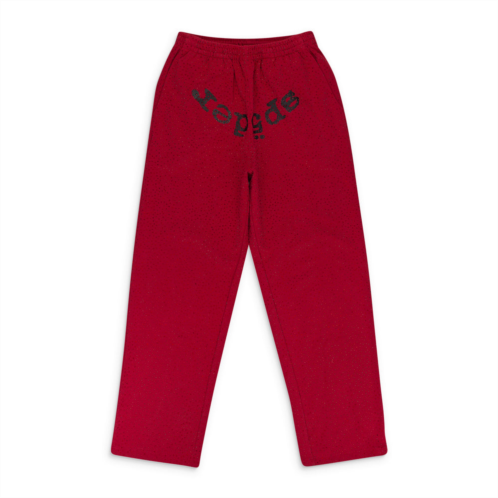 SP5DER red vvs sweatpants