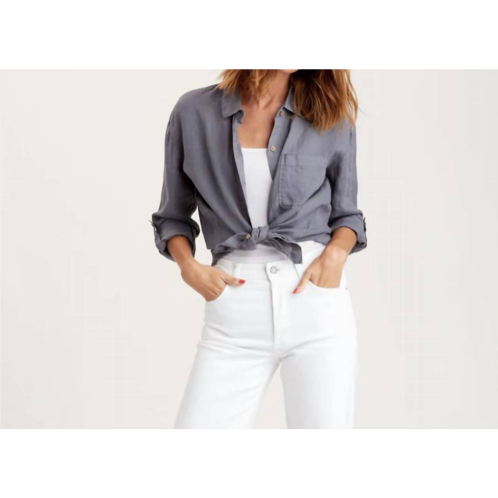 XCVI babin star button-up in black pearl