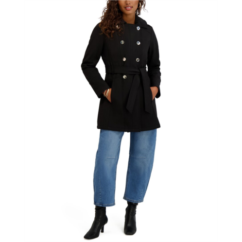 Kensie double breasted softshell jacket