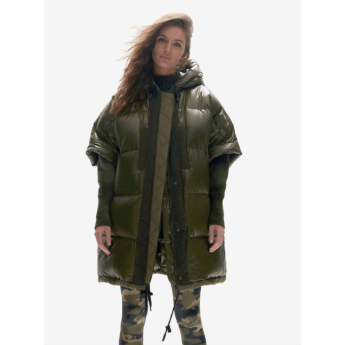 Holden w long down vest - olive