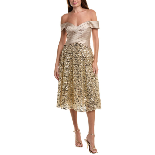 Theia brandy sequin cocktail dress