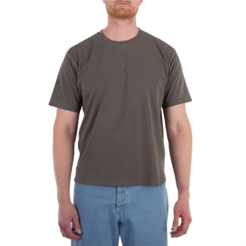 Nanushka asphalt reece logo cotton t-shirt