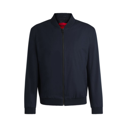 HUGO slim-fit jacket in stretch cotton
