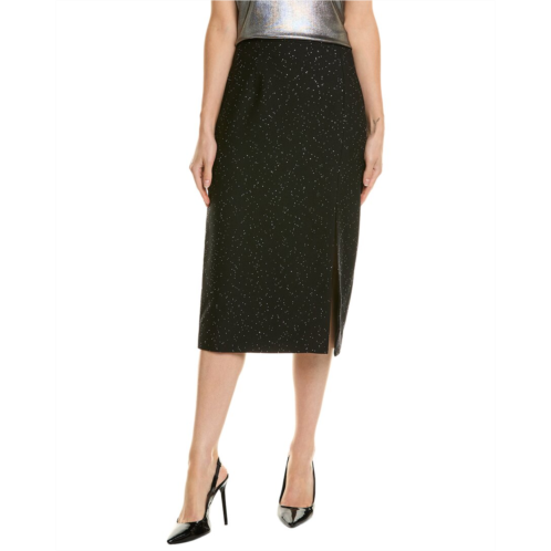 Michael Kors Collection sequin wool pencil skirt