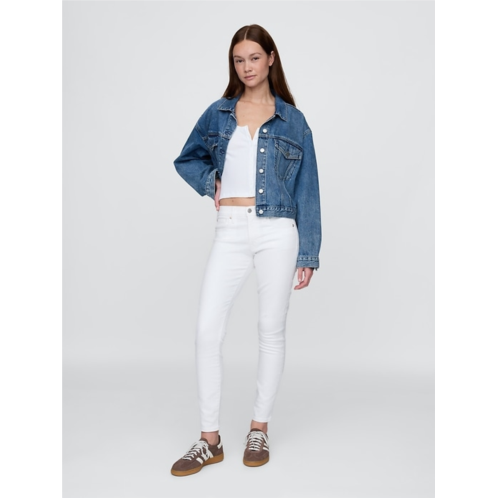 Gap Mid Rise True Skinny Jeans