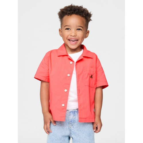 Gap Baby & Toddler Organic Cotton Cabana Shirt