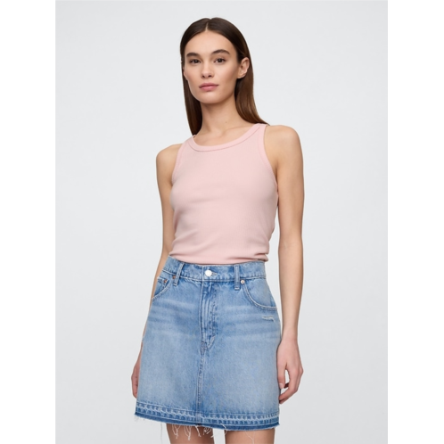Gap Ribbed Scoopneck Tank Top