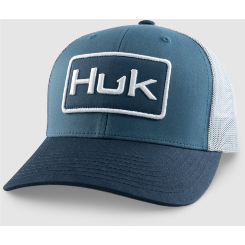 Huk Adult Logo Trucker Cap Dark Grey 01