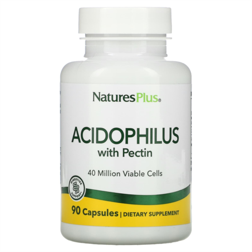 NaturesPlus Acidophilus with Pectin 90 Capsules