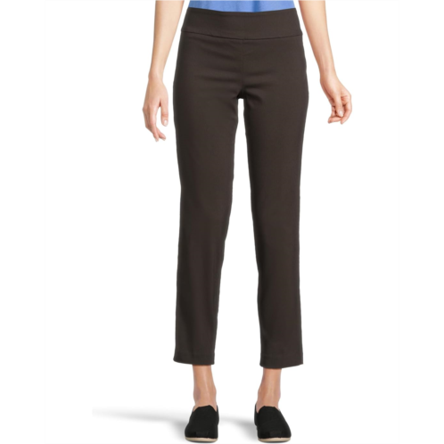 Elliott Lauren Control Stretch Pull-On Ankle Pants with Back Slit detail