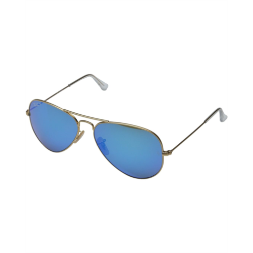 Ray-Ban RB3025 Mirrored Aviator Sunglasses